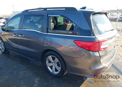 2018 Honda Odyssey Ex-L из США, поврежденный, VIN 5FNRL6H78JB108260